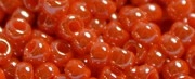 (image for) TOHO Size 11/o Round Seed Bead-Orange Opaque Luster. 11T129-250