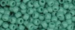 (image for) TOHO Size 11/o Round Seed Bead-Green Turquoise Opaque. 11T55D-100