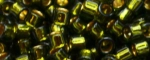 (image for) TOHO Aiko-24k Gold Lined Olivine Transparent TB-880-50