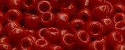 (image for) TOHO Size 11/o Round Seed Bead-Light Red Opaque. 11T45A-250
