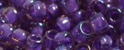(image for) TOHO 6/o Round Seed Bead-Purple Lined Amethyst Transparent