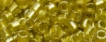 (image for) TOHO Aiko-Bronze Lined Light Olive Transparent TB-295-50