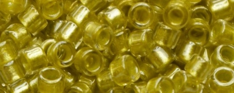 (image for) TOHO Aiko-Bronze Lined Light Olive Transparent TB-295-50