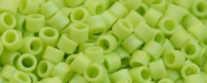 TOHO Aiko-Lime Green Opaque Rainbow Matte TB-404F-50 (image for) TOHO Aiko-Lime Green Opaque Rainbow Matte TB-404F-50