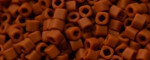 TOHO 1.5mm Cube Shape Seed Beads-Terra Cotta Matte Opaque * 100 Gram Bag (image for) TOHO 1.5mm Cube Shape Seed Beads-Terra Cotta Matte Opaque * 100 Gram Bag