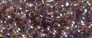 (image for) TOHO Size 11/o Round Seed Bead-Light Amethyst Transparent Rainbow. 11T166-100