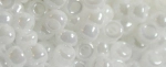 (image for) TOHO Size 15/o Round Seed Bead-White Opaque Luster. 15T121-100