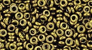 TOHO 11/o Demi Precision Round Seed Bead, Dark Gold Bronze Metallic, color #11TD-223-50 (image for) TOHO 11/o Demi Precision Round Seed Bead, Dark Gold Bronze Metallic, color #11TD-223-50