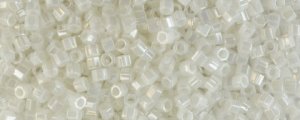 (image for) TOHO Aiko Hexagon-White Opaque Luster TBC-121-50