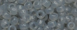 (image for) TOHO Size 15/o Round Seed Bead-Grey Translucent. 15T1150-100