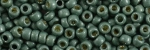 (image for) TOHO Size 8/o Round Seed Bead-Spruce Matte Galvanized PermaFinish. 8TPF589F-100