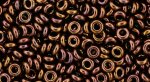 (image for) TOHO 11/o Demi Precision Round Seed Bead, Copper Metallic, color # 11TD-224-100