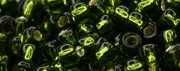 (image for) TOHO Size 11/o Round Seed Bead-Olivine Silver Lined. 11T37-250