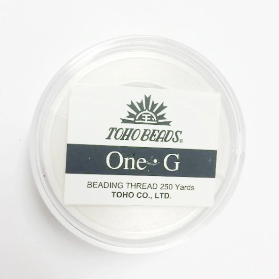(image for) TOHO One-G Thread (4 Spools) 125 Yard Spools-White * PT-1-125-4