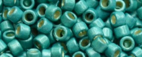 (image for) TOHO Aiko-Turquoise Galvanized Matte PermaFinish TB-PF569F-50