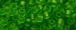 (image for) TOHO Size 11/o Round Seed Bead-Kelly Green Transparent Matte. 11T7F-250
