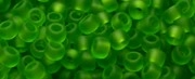 (image for) TOHO Size 11/o Round Seed Bead-Kelly Green Transparent Matte. 11T7F-250