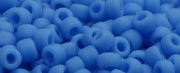 (image for) TOHO Size 11/o Round Seed Bead-Medium Blue Matte Opaque. 11T43DF-250