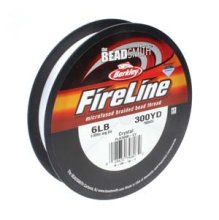 (image for) FireLine Thread-Crystal Clear, 6 Pound Strength * 300 Yard Spool