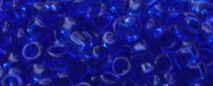 (image for) TOHO Size 15/o Round Seed Bead-Cobalt Blue Transparent. 15T8-100
