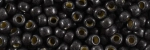 (image for) TOHO Size 8/o Round Seed Bead-Pyrite Matte Galvanized PermaFinish. 8TPF595F-100