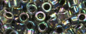 (image for) TOHO Aiko-Dark Grey Lined Crystal Rainbow TB-783-50