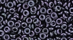 (image for) TOHO 6/o Demi Round, Dark Purple Iris Metallic, color #6TD-90-50