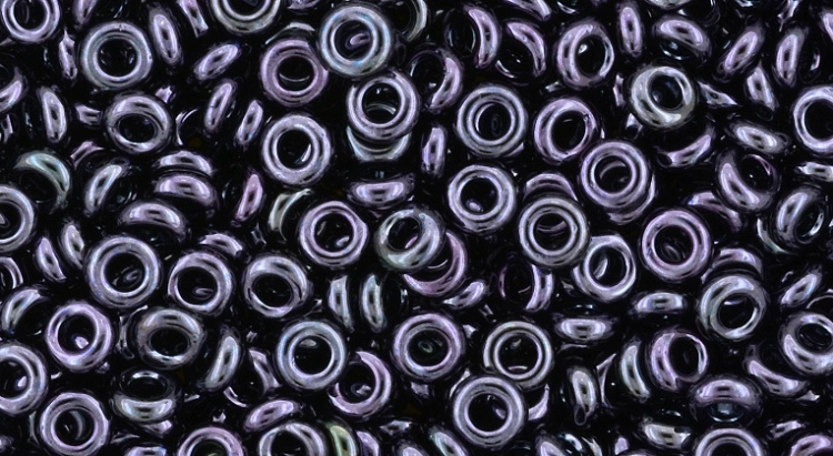 (image for) TOHO 8/o Demi Round, Dark Purple Iris Metallic, color #8TD-90-50