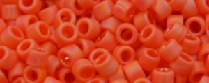 TOHO Aiko-Orange Opaque Rainbow Matte TB-410F-50 (image for) TOHO Aiko-Orange Opaque Rainbow Matte TB-410F-50