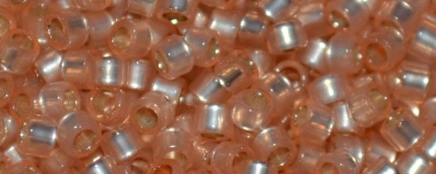 (image for) TOHO Aiko-Salmon Opal Silver Lined PermaFinish TB-PF2111-50