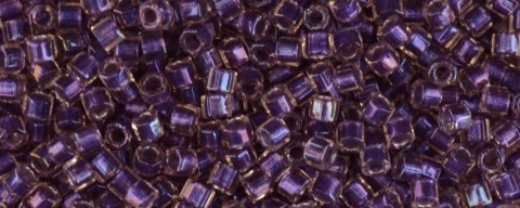 (image for) TOHO Aiko Hexagon-Purple Lined Crystal Rainbow TBC-265-50