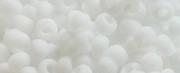 (image for) TOHO Size 11/o Round Seed Bead-White Matte Opaque. 11T41F-250
