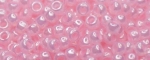 (image for) TOHO Size 15/o Round Seed Bead-Light Pink Ceylon Pearl #15T145-100