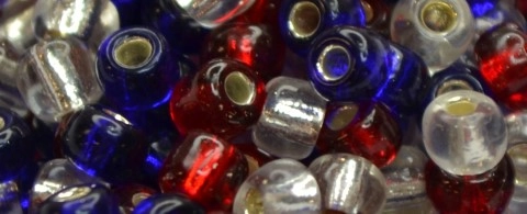 (image for) Forward 6/o-Red, White, and Blue Silver Lined Mix