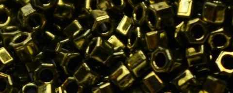 (image for) TOHO Aiko Hexagon-Jet Gold Luster TBC-422-50