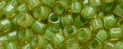 (image for) TOHO Aiko-Light Green Lined Light Topaz Transparent TB-945-50