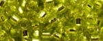 (image for) TOHO Aiko-Peridot Green Silver Lined TB-24-50