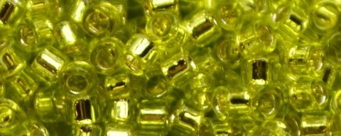 (image for) TOHO Aiko-Peridot Green Silver Lined TB-24-50