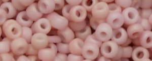 TOHO Size 15/o Round Seed Bead-Rose Chalk Matte Opaque. 15T764-100 (image for) TOHO Size 15/o Round Seed Bead-Rose Chalk Matte Opaque. 15T764-100