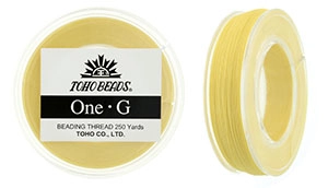 (image for) TOHO One-G Thread (4 Spools) 125 Yard Spools-Light Yellow * PT-9-125-4