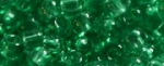 (image for) TOHO Size 11/o Round Seed Bead-Light Emerald Green Transparent. 11T72-250