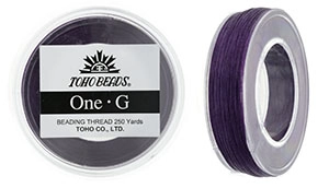 (image for) TOHO One-G Thread (4 Spools) 125 Yard Spools-Purple * PT-11-125-4