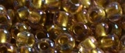 (image for) TOHO Size 11/o Round Seed Bead-Bronze Lined Light Pink Rainbow. 11T268-250