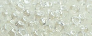 (image for) TOHO Size 11/o Round Seed Bead-Crystal Transparent Luster. 11T101-250