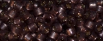 (image for) TOHO Aiko-Cocoa Opal Silver Lined PermaFinish TB-PF2114-50