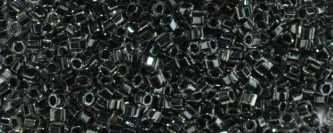 (image for) TOHO Aiko Hexagon-Black Lined Crystal TBC-344-50