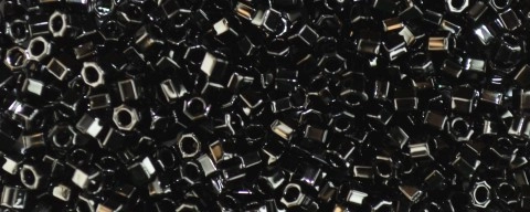 (image for) TOHO Aiko Hexagon-Jet Black Opaque TBC-49-50
