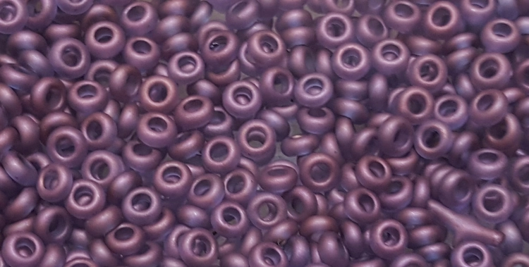 (image for) TOHO 8/o Demi Round, Amethyst Gold Luster Matte, color # 8TD-633F-50