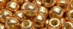(image for) TOHO 6/o Round Seed Bead-Rose Gold Galvanized PermaFinish. 6TPF551-100