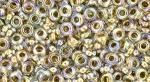 (image for) TOHO 8/o Demi Round, Bronze Lined Crystal Rainbow, color # 8TD-994-50